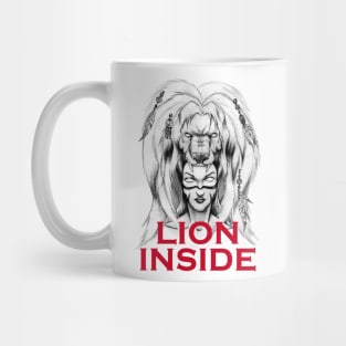 Lion inside. Mug